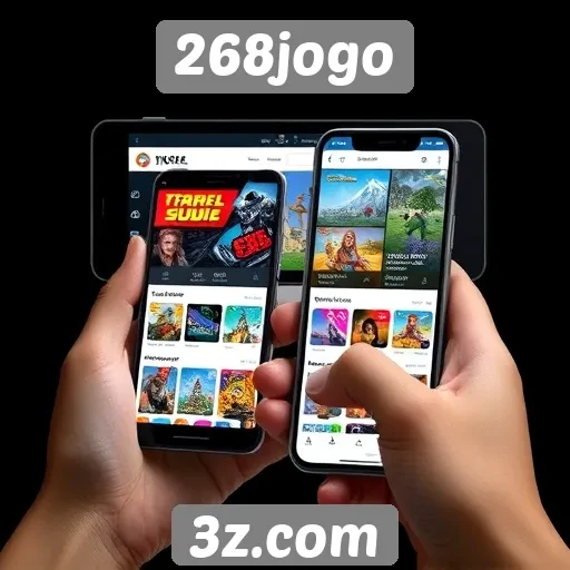 Desempenho do site 268jogo em dispositivos móveis