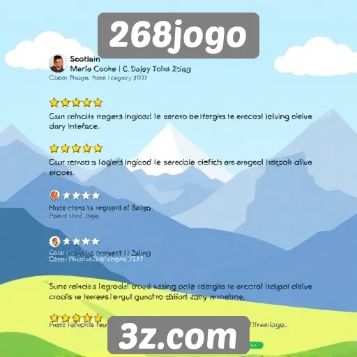 Feedback dos usuários sobre a interface do 268jogo
